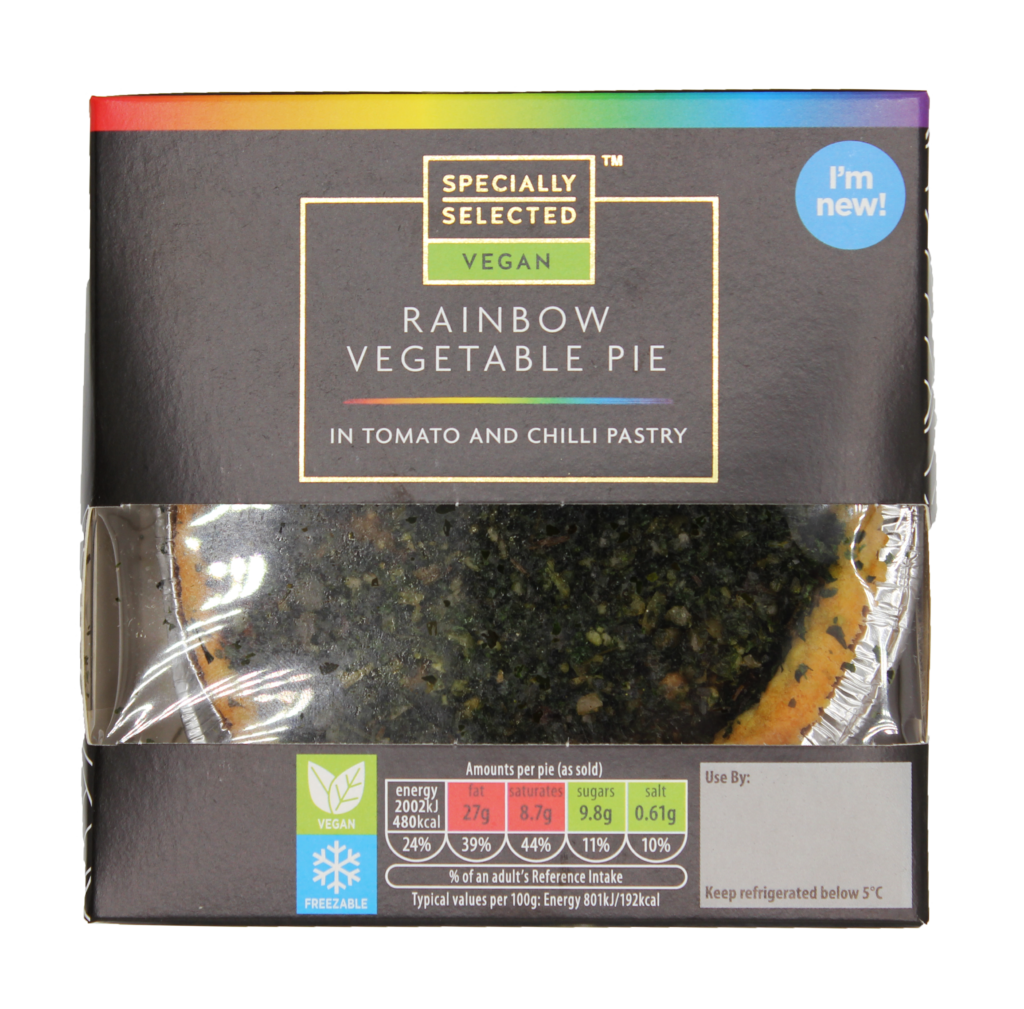 Specially Selected Vegan Rainbow Pie (VE) 