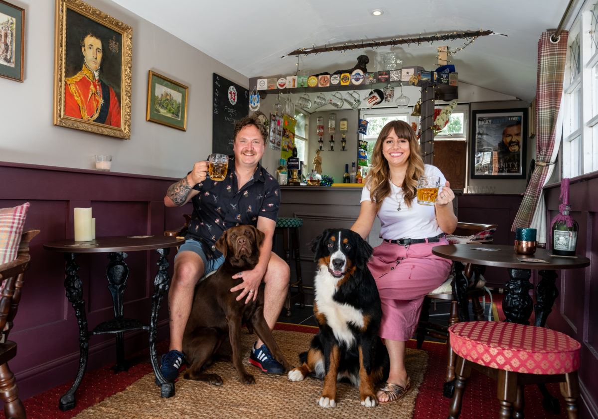 Winner of at home bar drinks