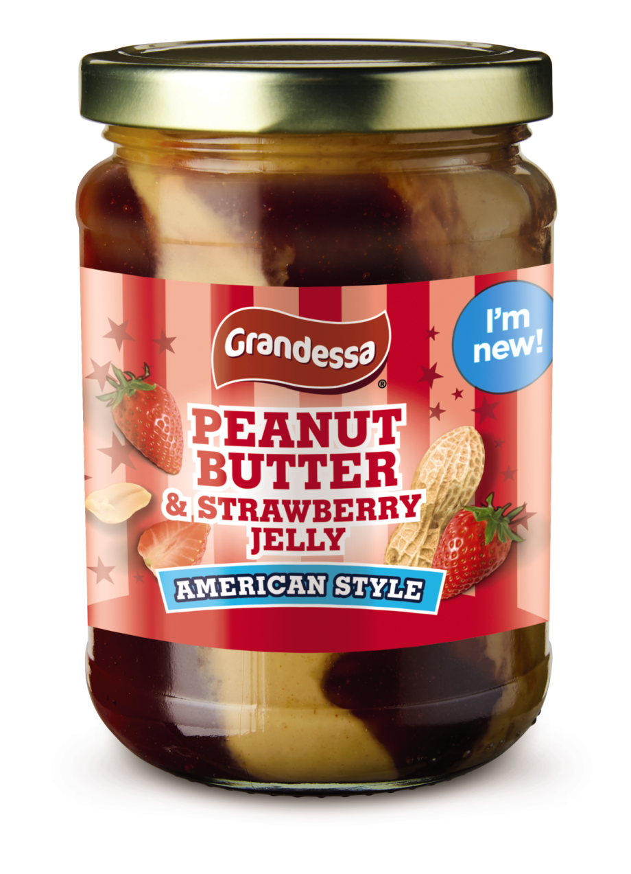 Grandessa Peanut Butter & Strawberry Jelly