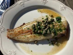 Pan-fried Dover Sole with Capers