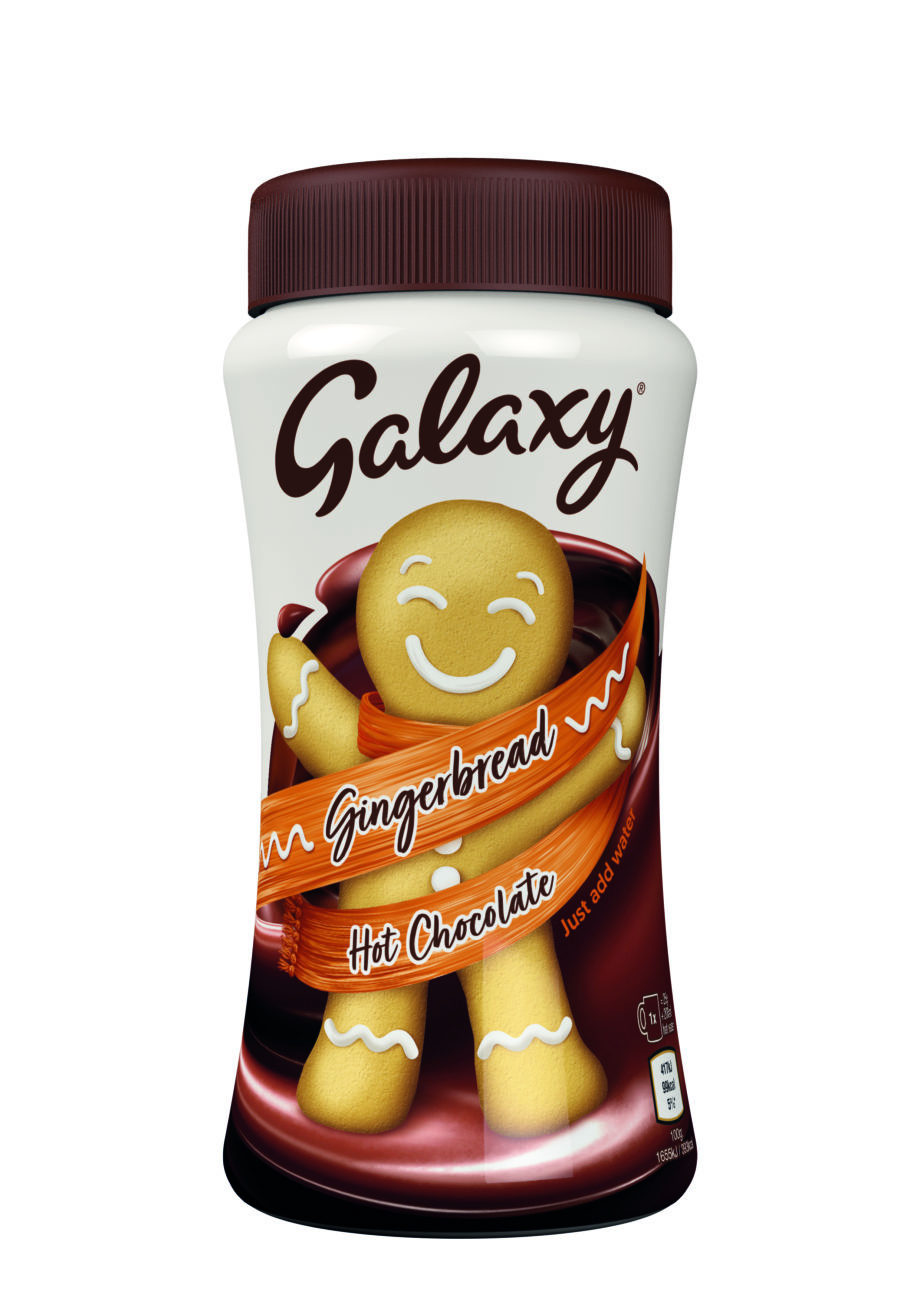 Galaxy Gingerbread Hot Chocolate