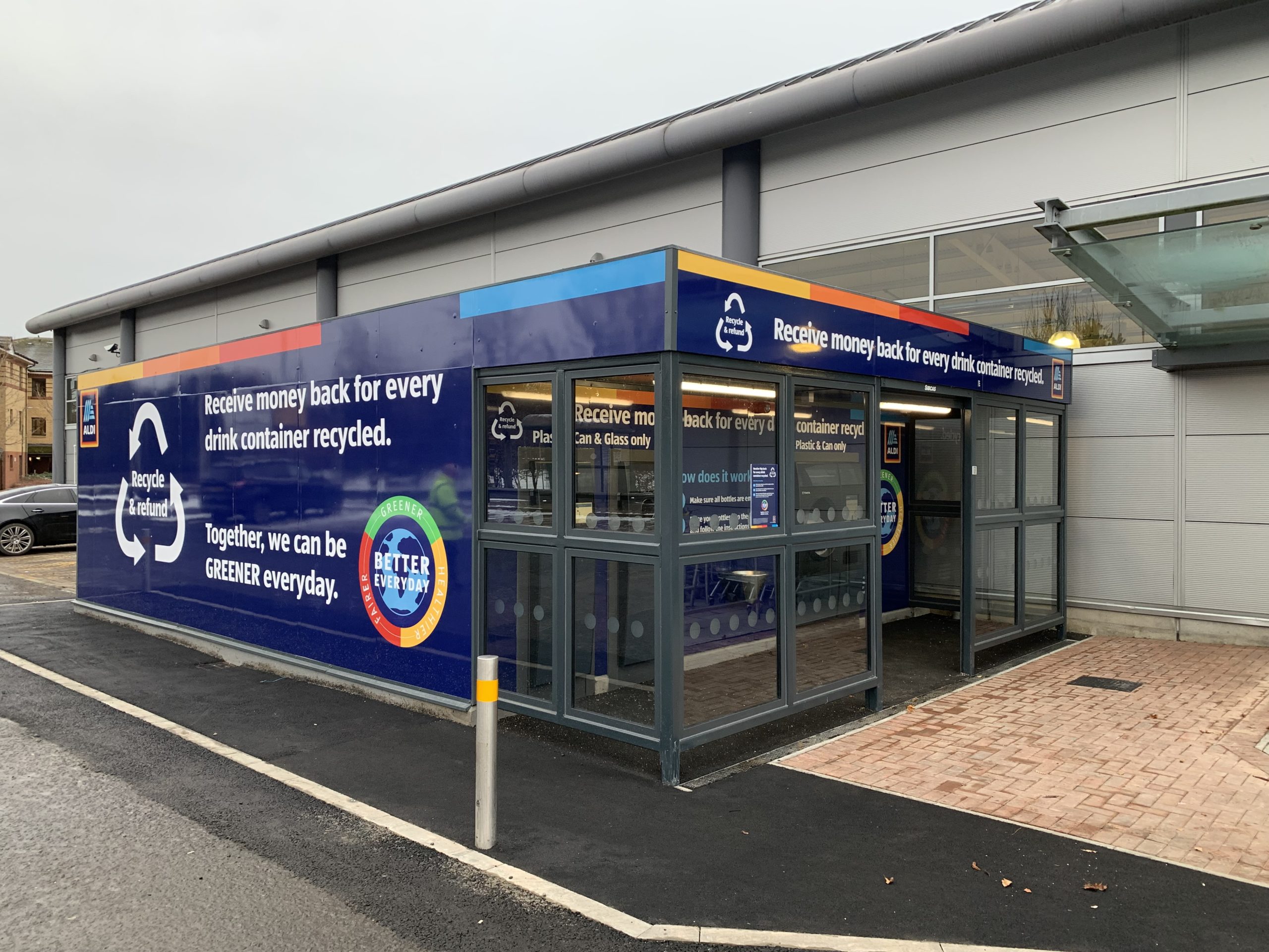 ALDI LAUNCHES DEPOSIT RETURN SCHEME TRIAL IN SCOTLAND - ALDI UK Press