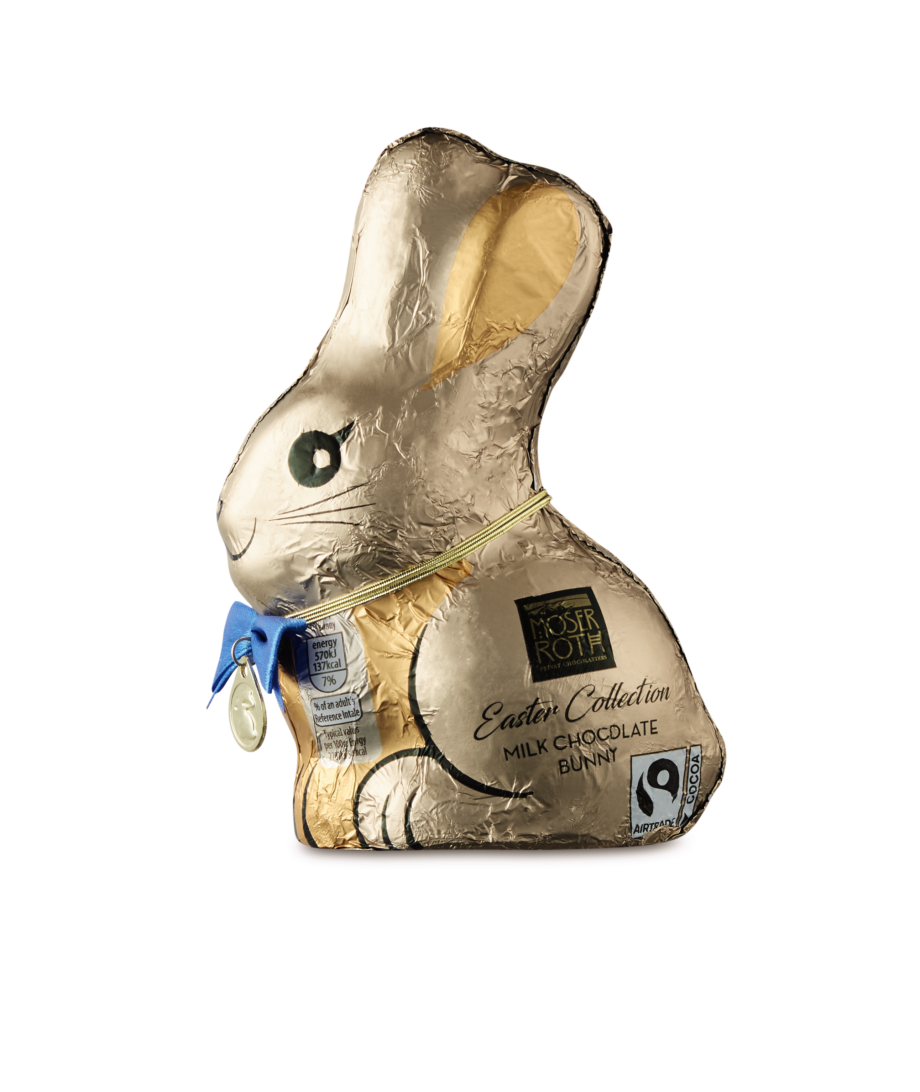 HOPPY DAYS! ALDI'S EASTER CHOCOLATE BUNNY IS BACK BY POPULAR DEMAND - AND IT'S UP TO 50% CHEAPER THAN LINDT'S OWN VERSION - ALDI UK Press Office