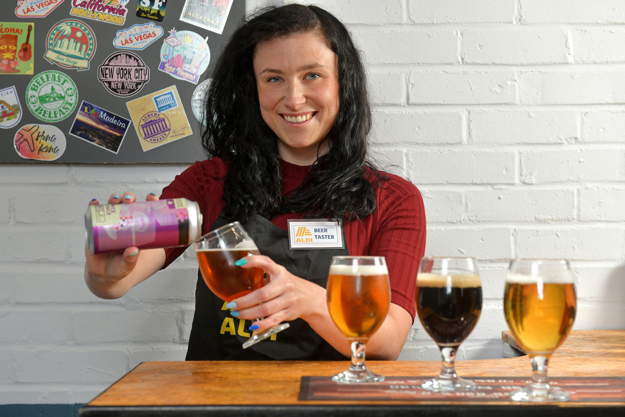 BUDDING BEER CONNOISSEUR WIN’S ROLE! ALDI APPOINTS 27YEAROLD EMMA