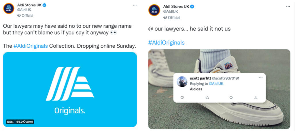 Aldi sportswear sales