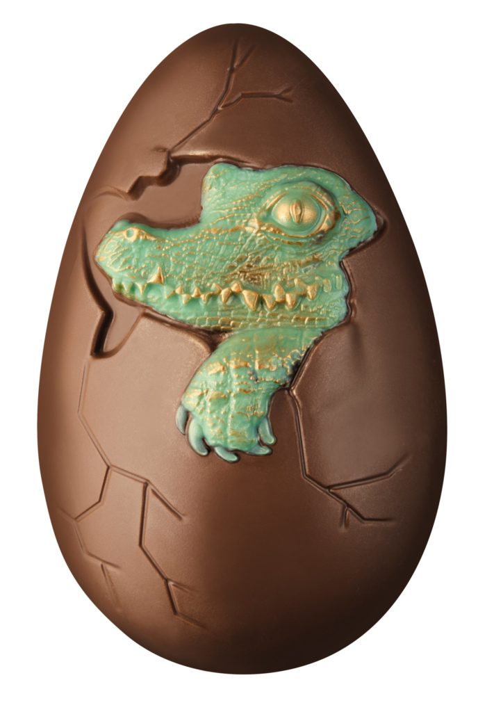 Giant Chocolate Crocodile Egg