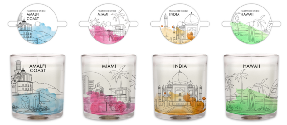 Aldi Destination Candles