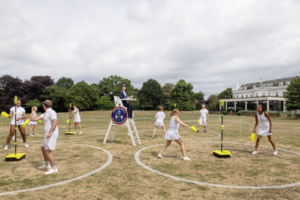 ALDI SERVES UP FIRST EVER SWING BALL CHAMPIONSHIPS GOING HEADTOHEAD