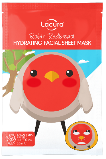 Robbin Redbreast christmas sheet mask