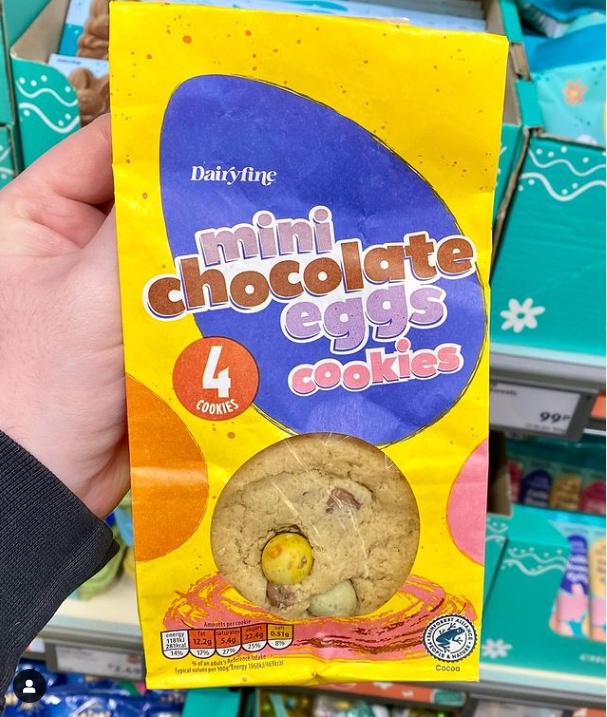 ALDI LAUNCHES NEW MINI EGG COOKIES 21 CHEAPER THAN CADBURY’S AND