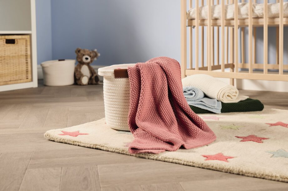 Aldi chenille baby blanket