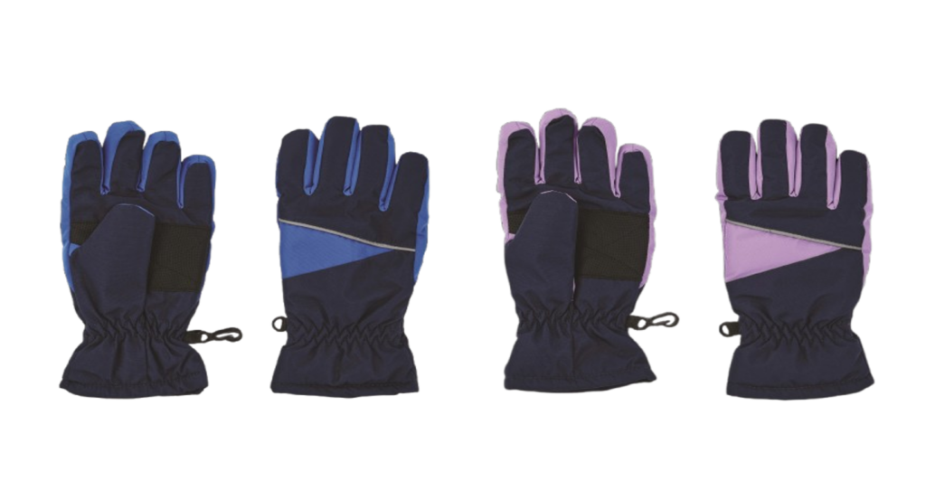 Ski gloves aldi store