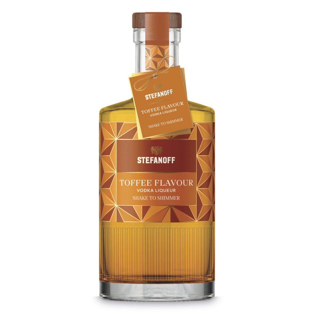 Stefanoff Vodka Toffee Shimmer Liqueur