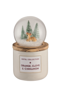 Snowglobe Candle – Orange, Clove and Cinnamon