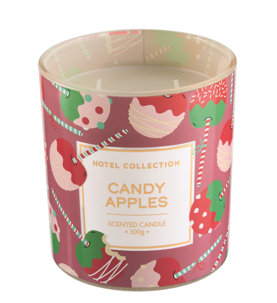 Winter Candle – Candy Apples