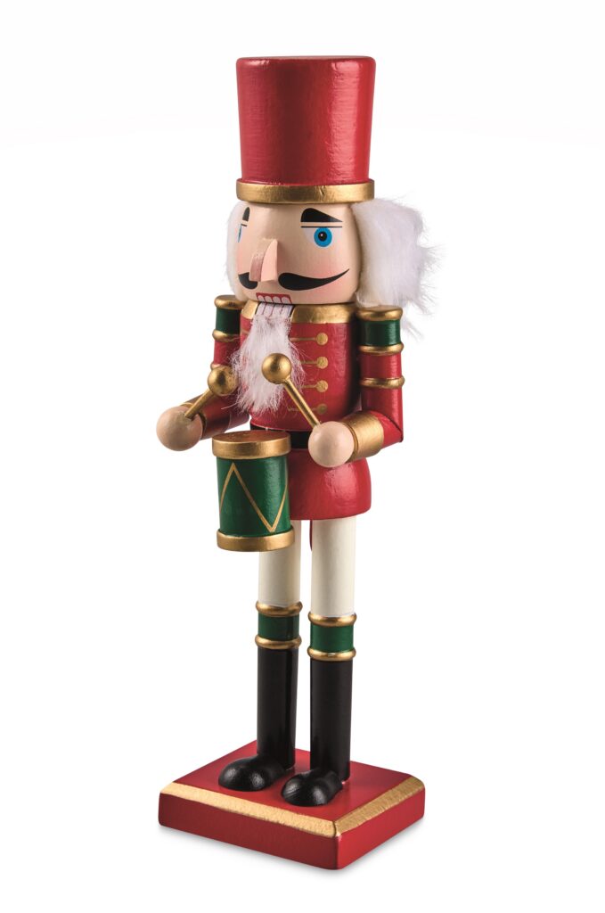 Wooden Nutcracker Red